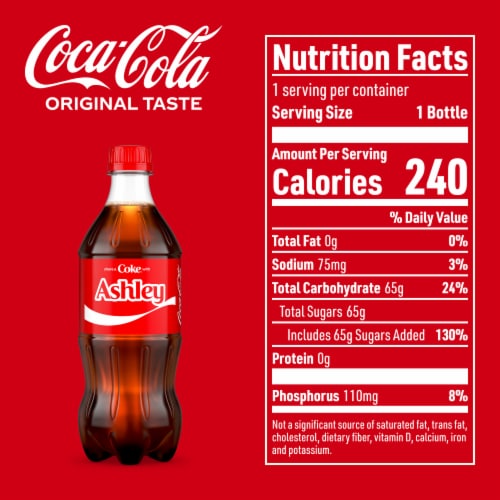 Coca-Cola® Soda Bottle, 20 fl oz - Ralphs