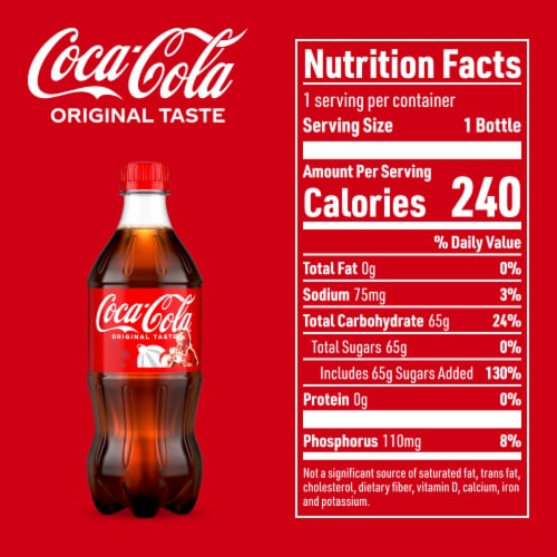 Coca-Cola® Soda Bottle Perspective: top