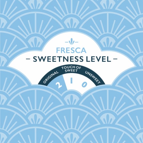 Fresca Grapefruit Citrus Zero Calorie And Sugar Free Sparkling Soda Pop Water Perspective: top