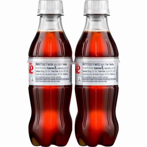 Diet Coke® Soda Bottles Perspective: top