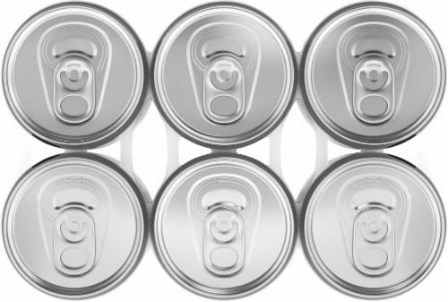 Fanta Mystery Flavor Zero Sugar  Soda Cans Perspective: top