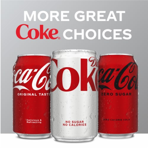 Diet Coke Diet Soda Can Perspective: top