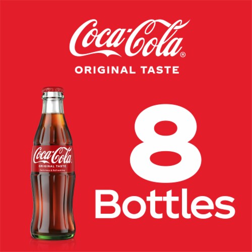 Coca-Cola® Soda Bottles Perspective: top