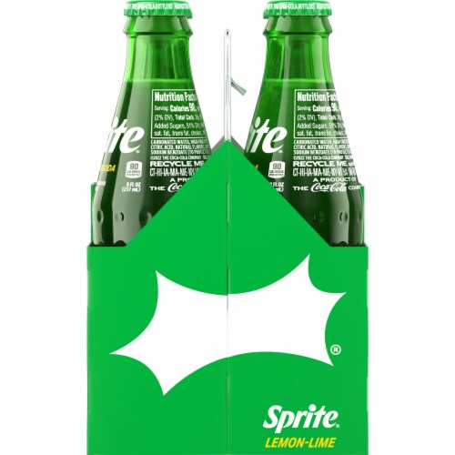 Sprite® Lemon Lime Soda Bottles Perspective: top