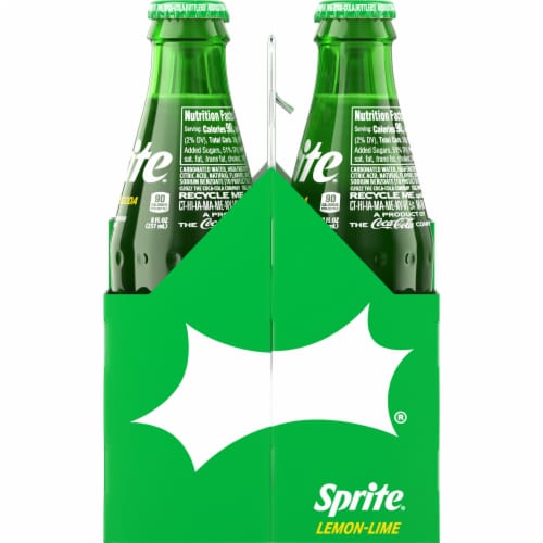 Sprite® Lemon Lime Soda Bottles Perspective: top