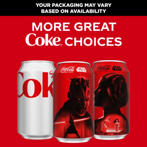Coca-Cola Classic Soda Cans Perspective: top