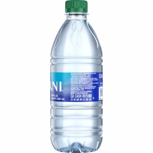 Dasani® Purified Bottled Water Perspective: top
