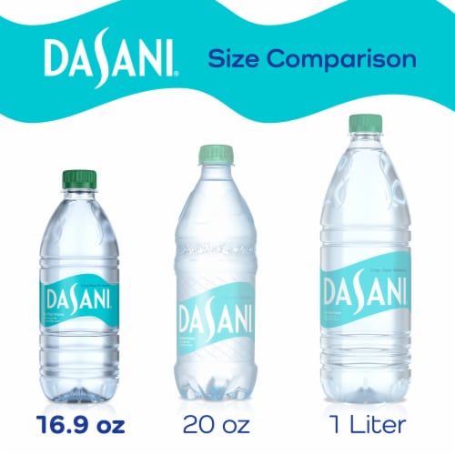 Dasani® Purified Bottled Water Perspective: top