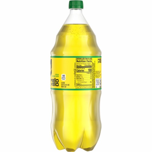 Mello Yello® Soda Bottle Perspective: top