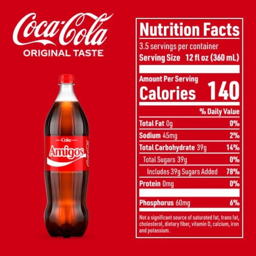 Coca-Cola® Soda Bottle Perspective: top