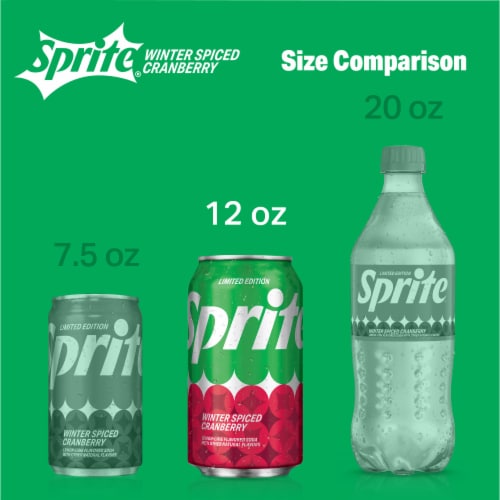 Sprite Winter Spiced Cranberry Soda, 12 cans / 12 fl oz Ralphs