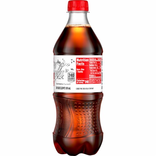 Coca-Cola® Move Soda Bottle Perspective: top
