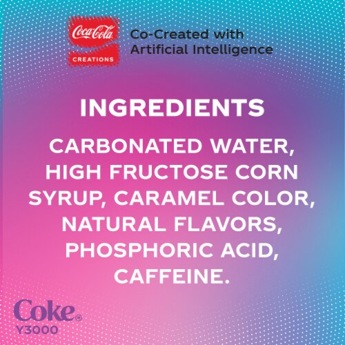 Coca-Cola® Y3000 Soda Mini Cans Perspective: top
