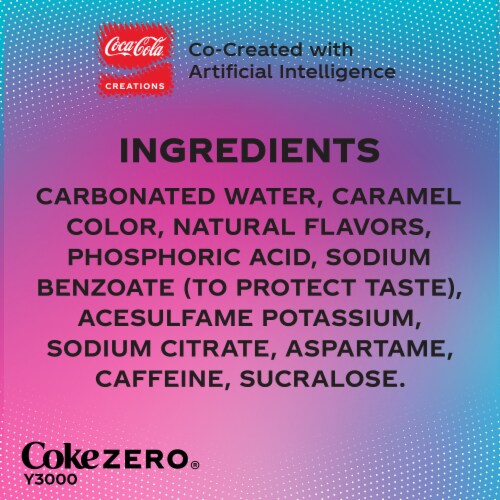 Coca-Cola® Zero Sugar Y3000 Soda Mini Cans, 10 pk / 7.5 fl oz - Jay C Food  Stores