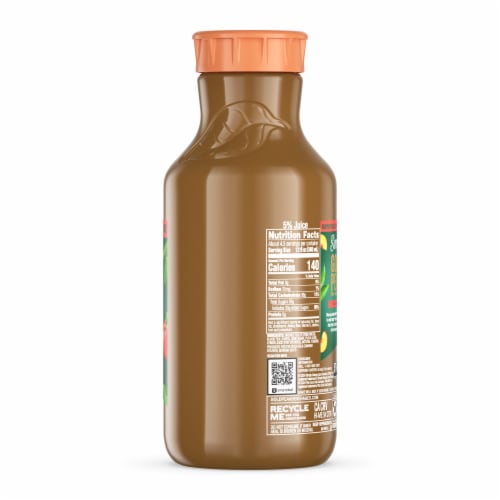 Simply Gold Peak Real Brewed Sweet Tea With Simply Peach Juice Perspective: top