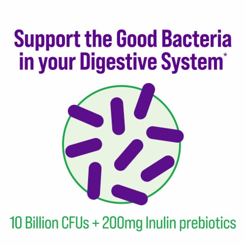 Culturelle® Probiotics Digestive Health Vegetarian Capsules Perspective: top