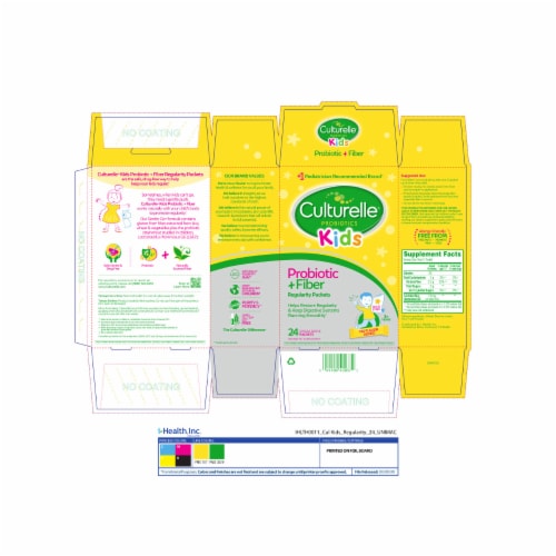 Culturelle® Probiotics Kids Regularity Dietary Supplement Packets Perspective: top