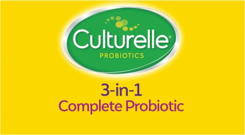 Culturelle Probiotics Pro-Well 3-in-1 Dietary Supplement Capsules Perspective: top