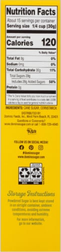 Domino® Premium Cane Powdered Sugar Perspective: top