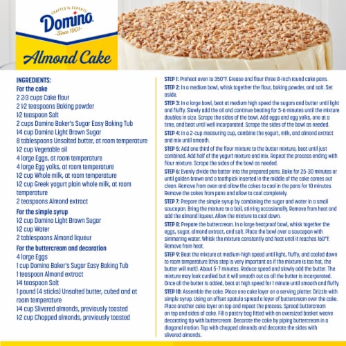 Domino Pure Cane Ultrafine Granulated Baker's Sugar Tub Perspective: top