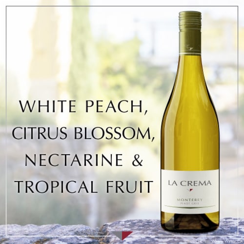 La Crema® Monterey Pinot Gris White Wine Perspective: top