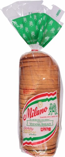 Milano Sliced Vienna Bread Perspective: top