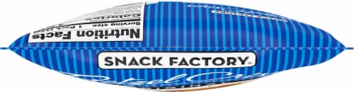 Snack Factory Pretzel Crisps Original Deli Style Crunchy Pretzel Crackers Perspective: top