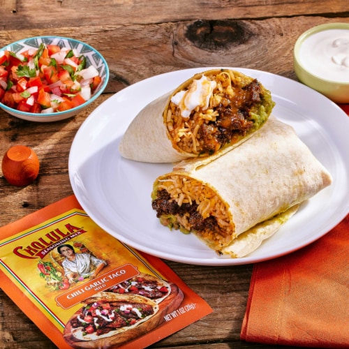 Cholula Chili Garlic Taco - Mild Recipe Mix Perspective: top