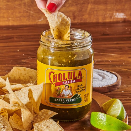 Cholula Salsa Verde - Mild Salsa Perspective: top
