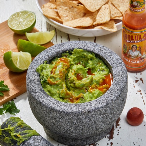 Cholula Chili Garlic Hot Sauce Perspective: top