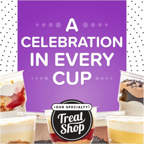 Our Specialty Banana Pudding Parfait Cup Perspective: top