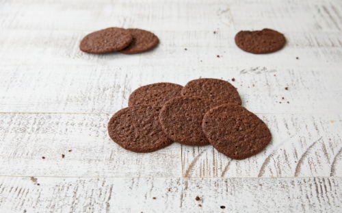 Christie Cookie Co. Crispy Brownie Chip Gourmet Cookies Perspective: top