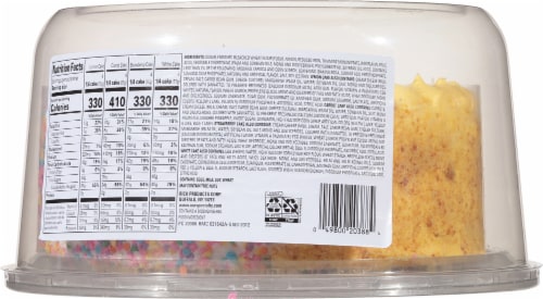 Our Specialty Treat Shop Variety Cake Perspective: top