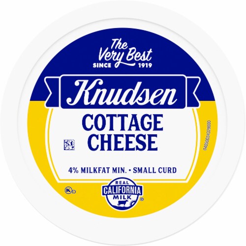 Knudsen Small Curd Cottage Cheese Perspective: top