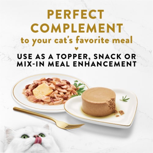 Purina Fancy Feast Wet Cat Food Appetizers Skipjack Tuna with Sole Perspective: top