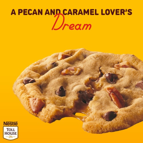 Nestle Toll House Pecan Turtle Delight Cookie Dough Perspective: top