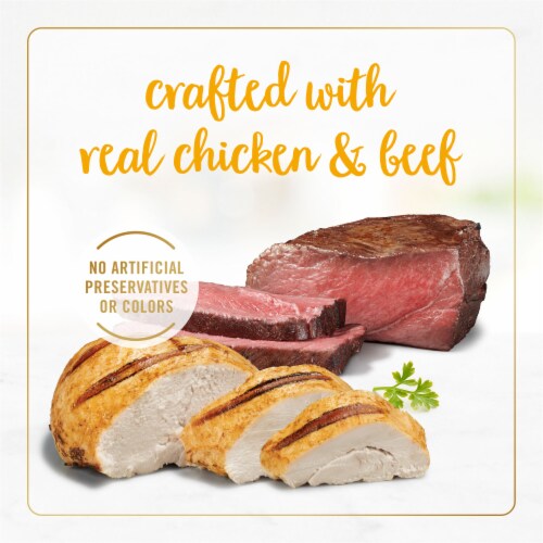 Purina Fancy Feast Grilled Wet Cat Food in Gravy Chicken & Beef Feast Perspective: top