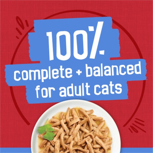 Friskies® Shreds with Beef in Gravy Wet Cat Food Perspective: top
