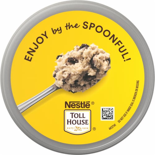 Nestle Toll House Cookies and Creme Edible Cookie Dough Perspective: top