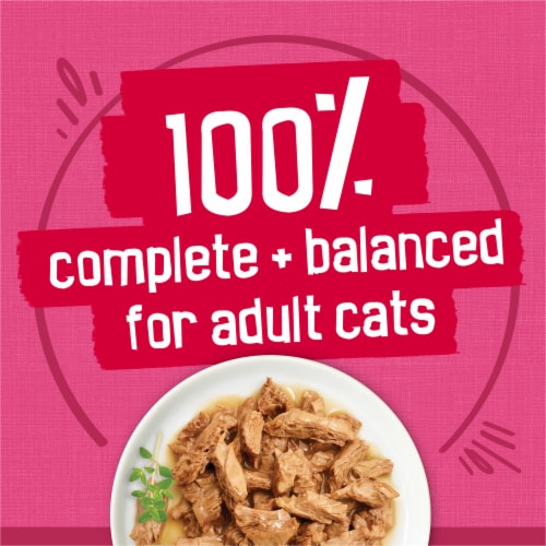 Purina Friskies Surfin & Turfin Prime Filets Wet Cat Food Variety Pack Perspective: top