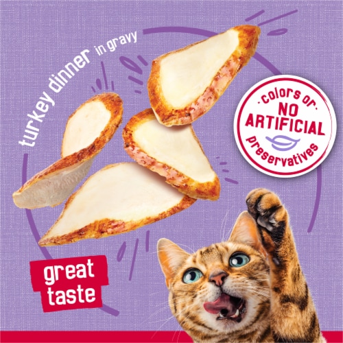 Friskies® Prime Filets Turkey Dinner in Gravy Adult Wet Cat Food Perspective: top