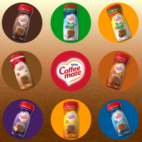 Nestle Coffee mate Original Powdered Coffee Creamer Perspective: top