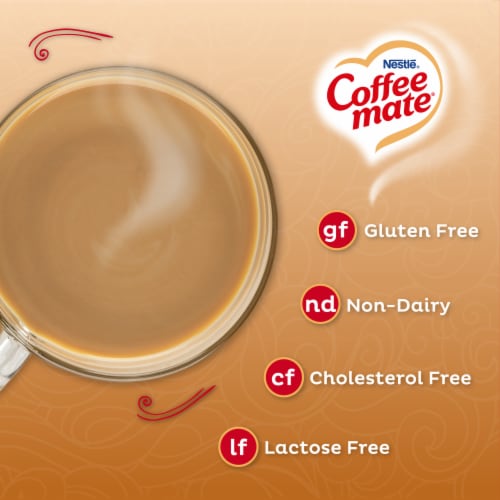 Coffee mate Original Fat Free Powdered Coffee Creamer Perspective: top