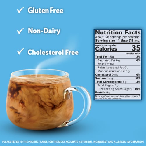 Coffee mate French Vanilla Liquid Coffee Creamer Perspective: top