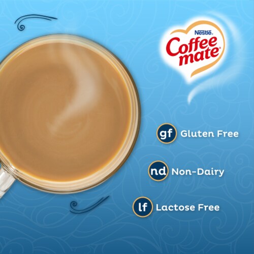 Nestle Coffee mate French Vanilla Sugar Free Powder Coffee Creamer Perspective: top