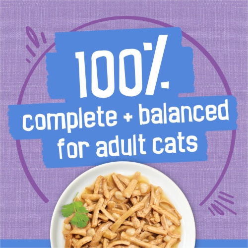 Friskies Shreds Turkey & Cheese Dinner in Gravy Wet Cat Food Perspective: top