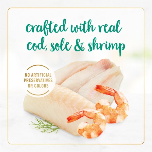 Purina Fancy Feast Classic Pate Wet Cat Food Cod Sole & Shrimp Feast Perspective: top