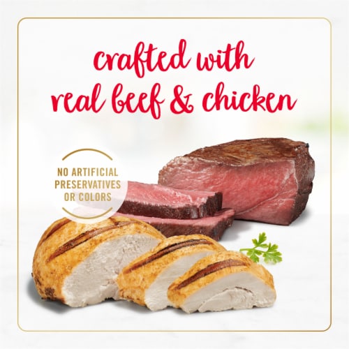 Purina Fancy Feast Classic Pate Wet Cat Food Tender Beef & Chicken Feast Perspective: top