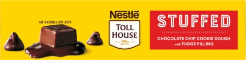 Nestlé® Toll House® Stuffed Chocolate Chip Cookie Dough with Fudge Filling Perspective: top