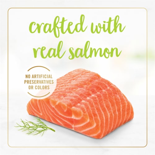 Purina Fancy Feast Grilled Wet Cat Food Salmon Feast in Gravy Perspective: top